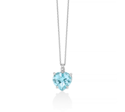 Collana Donna Miluna Oro Bianco CLD4694X