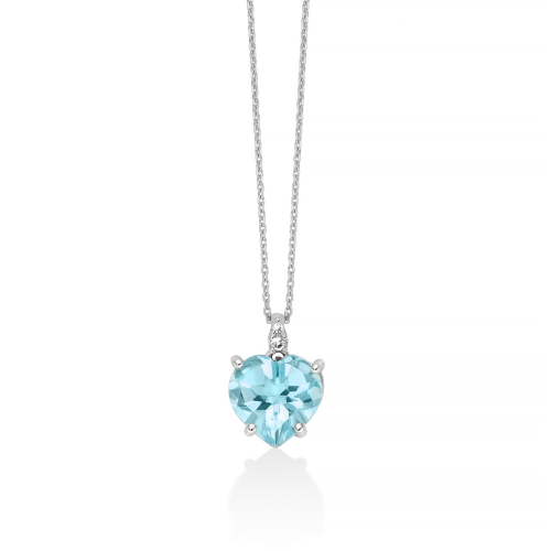 Miluna Damen-Halskette aus Weißgold CLD4694X