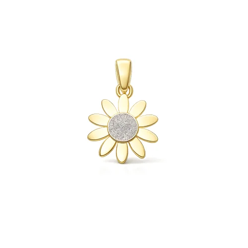 Ciondolo Margherita Oro Bianco Giallo GL102417