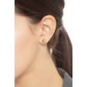 Four-Leaf Clover Earrings in Yellow Gold GL102418