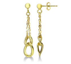 Women's Yellow Gold Earrings GL102422