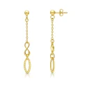 Women's Yellow Gold Earrings GL102423
