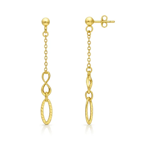 Women's Yellow Gold Earrings GL102423