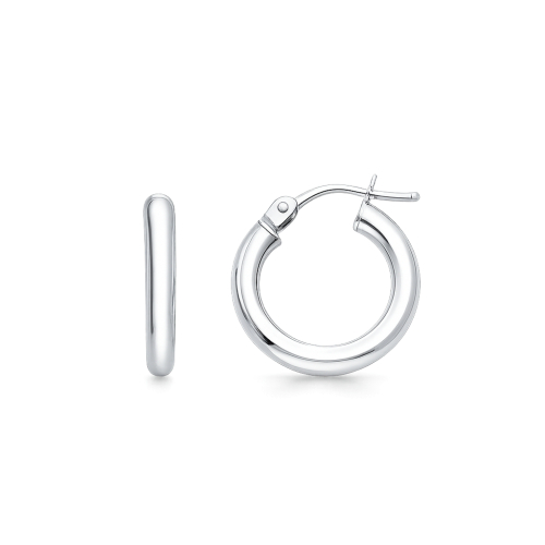 Women's White Gold Earrings GL102428