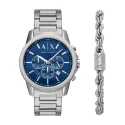 Armani Exchange Banks Men's Watch Bracelet Set AX7176SET