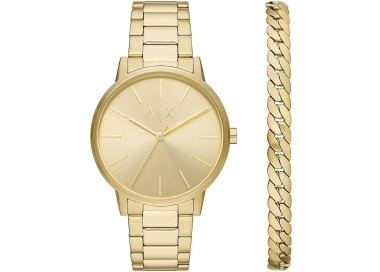 Set Bracciale Orologio Uomo Armani Exchange AX7144SET