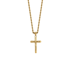 Luca Barra Men's Necklace CA447