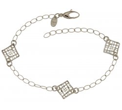 Bracciale donna in oro bianco 803321734672