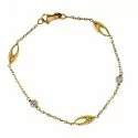 Yellow and white gold women's bracelet 803321724455