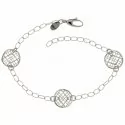 White gold women's bracelet 803321734670