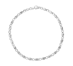 Herrenarmband aus Weißgold 803321714642