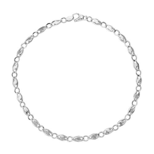 Bracciale Uomo in Oro Bianco 803321714642