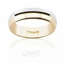 Diana Wedding Ring White and Yellow Gold FDB4M6 BC