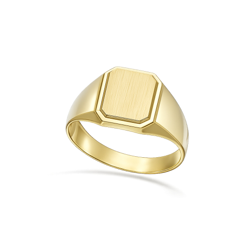 Men's Yellow Gold Ring GL102435