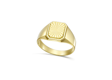 Anello Uomo Oro Giallo GL102436