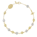 Women's Bracelet in Yellow and White Gold GL102439
