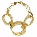 Yellow gold women's bracelet 803321722642