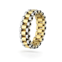 Men's Ring in Yellow and White Gold GL102454