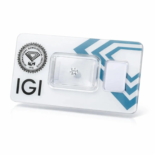 Diamante Blisterato IGI 0,26 Carati Colore F Purezza VVS2