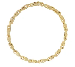 Herrenarmband aus Gelbgold GL102460