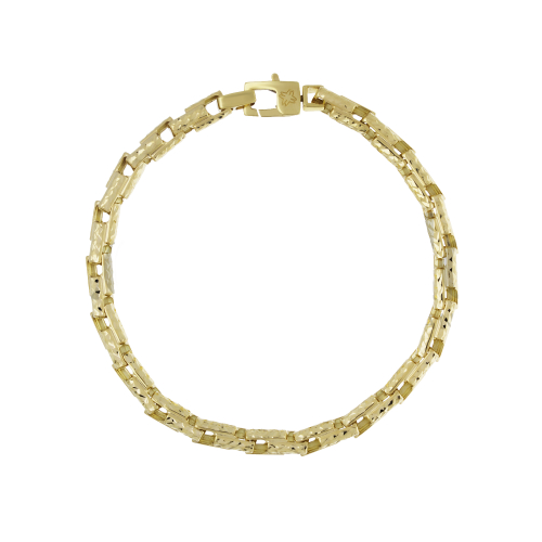 Herrenarmband aus Gelbgold GL102461