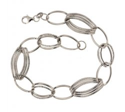 White gold women's bracelet 803321719123