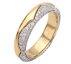 Polello Wedding Ring 50th Anniversary Collection 3449DGPT
