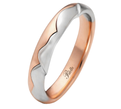 Polello Wedding Ring from the Petalo d'Amore Collection 3400URPT