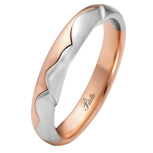 Fede Nuziale Polello Collezione Petalo d'Amore 3400URPT