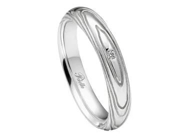 Fede Nuziale Polello Collezione Petalo d'Amore 3408DB