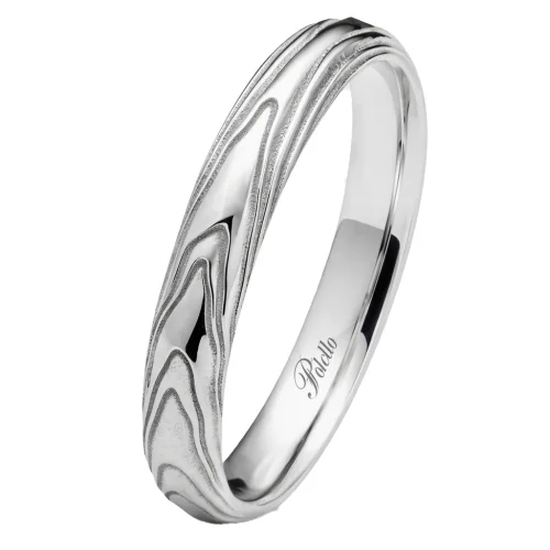 Polello Wedding Ring from the Petalo d'Amore Collection 3408UB