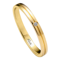 Polello Wedding Ring from the Petalo d'Amore Collection 3365DG