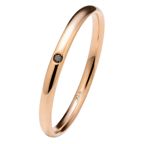 Polello Wedding Ring, Petalo d'Amore Collection, 3364DRN