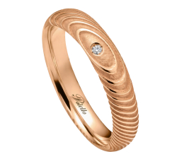 Polello Wedding Ring, Petalo d'Amore Collection, 3407DR