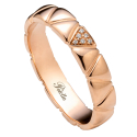 Polello Wedding Ring, Petalo d'Amore Collection, 3404DR