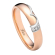 Fede Nuziale Polello Collezione Petalo d'Amore 3401DRPT