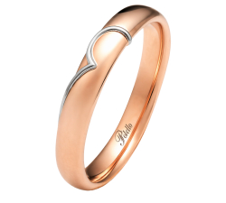 Polello Wedding Ring from the Petalo d'Amore Collection 3401URPT