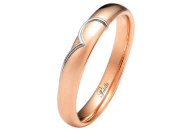 Fede Nuziale Polello Collezione Petalo d'Amore 3401URPT