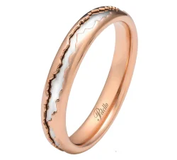 Fede Nuziale Polello Collezione Petalo d'Amore 3402URPT