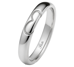 Polello Wedding Ring, Petalo d'Amore Collection, 3409UPT