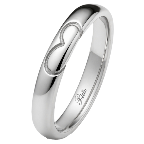 Polello Wedding Ring, Petalo d'Amore Collection, 3409UPT