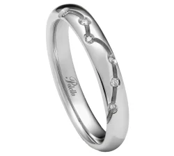 Fede Nuziale Polello Collezione Petalo d'Amore 3410DPT