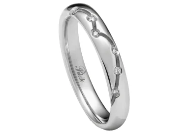 Fede Nuziale Polello Collezione Petalo d'Amore 3410DPT