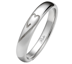 Polello Wedding Ring, Petalo d'Amore Collection, 3411UPT