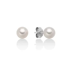 Orecchini Donna Miluna Perle Oro Bianco PPL657BBMX