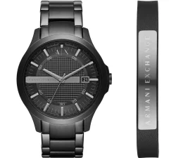 Set Bracciale Orologio Uomo Armani Exchange Hampton AX7101