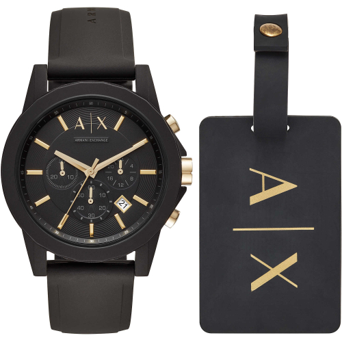 Armani Exchange Outerbanks AX7105 Men's Watch Label Set