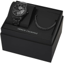 Armani Exchange Dante Herrenuhr-Halsketten-Set AX7160SET