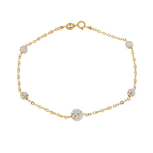 Damenarmband aus Gelbgold GL102465