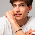 Luca Barra Men's Bracelet BA1968